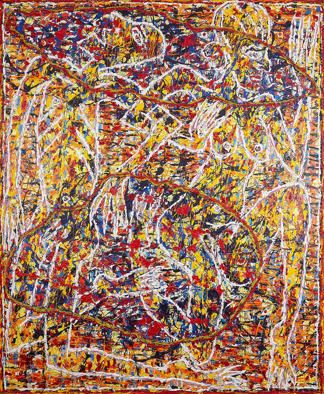 Artwork by Craig Judd, Complicit, Made of oil on canvas