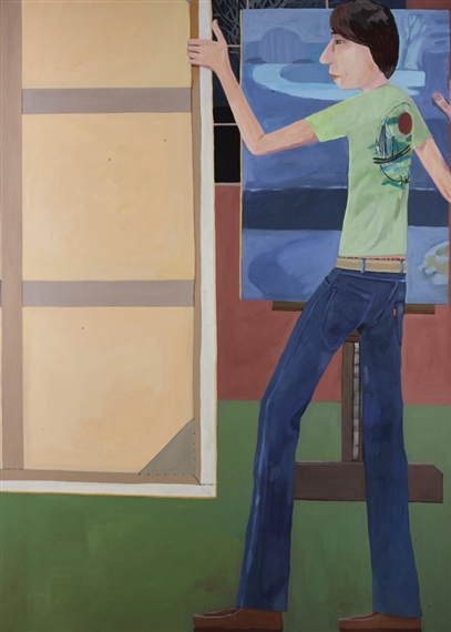 EVEN IN WORK, SLEEP by Brian Calvin, 2001