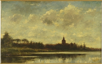 Landscape at Dusk - Willem Lieman