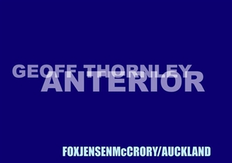 Geoff Thornley: Anterior - Fox Jensen McCrory