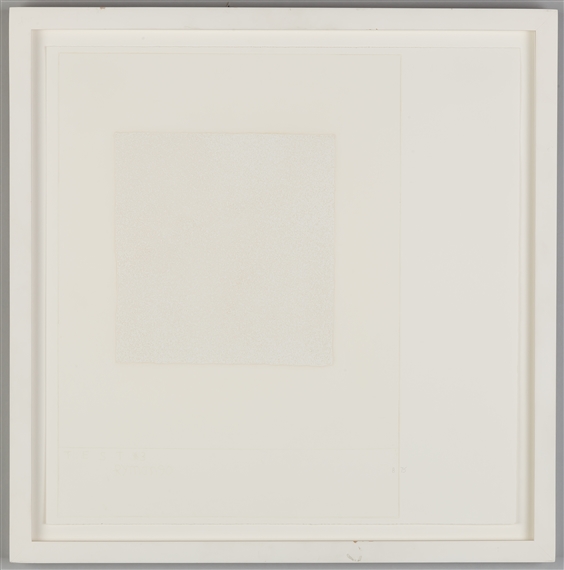 Ryman, Robert Art Auction Results