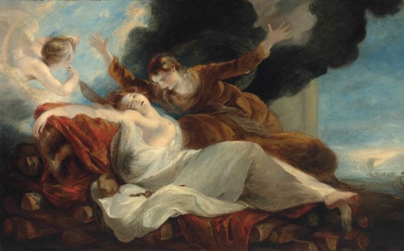 La mort de Didon by Sir Joshua Reynolds