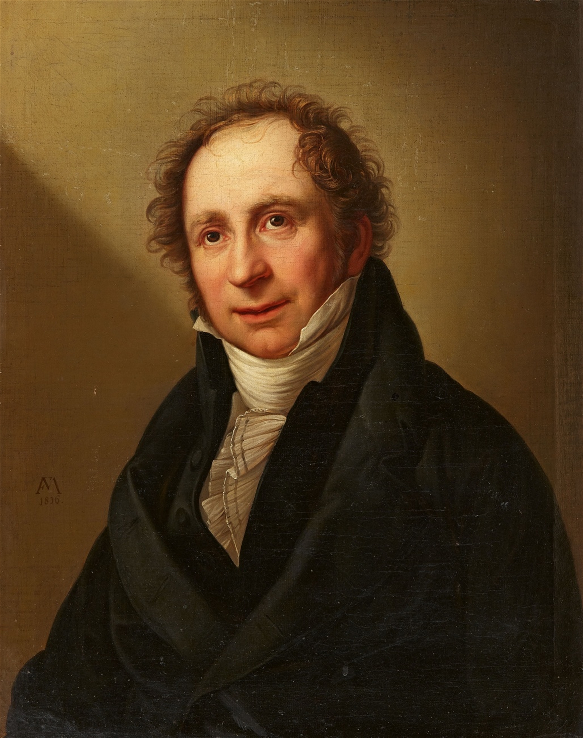 Portrait of a Man by Austrian School, 19th Century, 1816