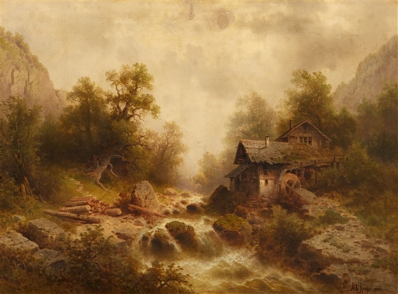 Artworks of Albert Rieger (German, 1834 - 1905)