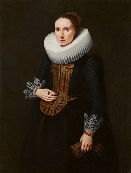 Dutch School, 17th Century | Portrait of a Lady in a Ruff | MutualArt