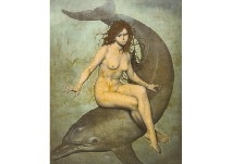 Aphrodite on dolphin - Ikuo Ogawa