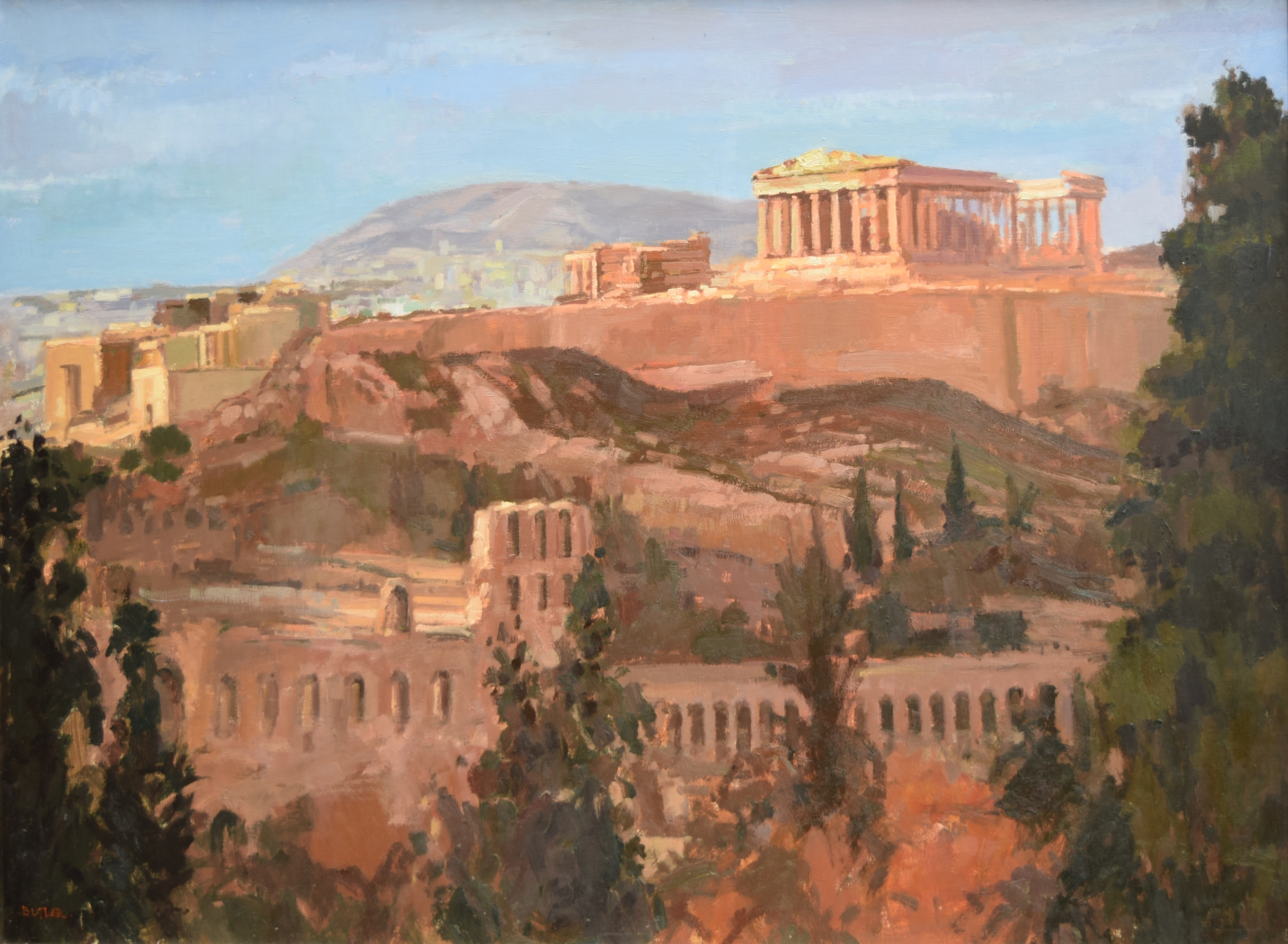 George Anthony Butler | The Acropolis of Athens (1976) | MutualArt