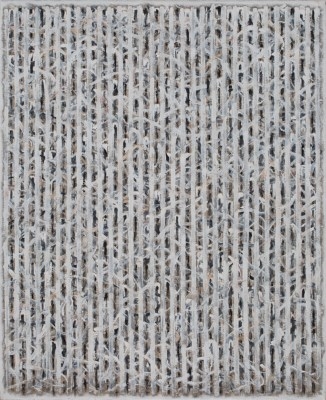 Artwork by Qin Yifeng, Line Field 373, Made of acrylic on linen