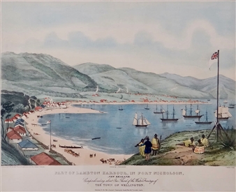 Part of Lambton Harbour, in Port Nicholson, New Zealand, - Charles Heaphy