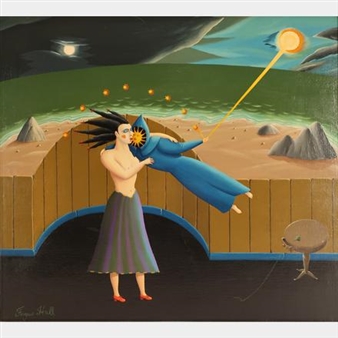 Surrealist Figures - Fergus Hall