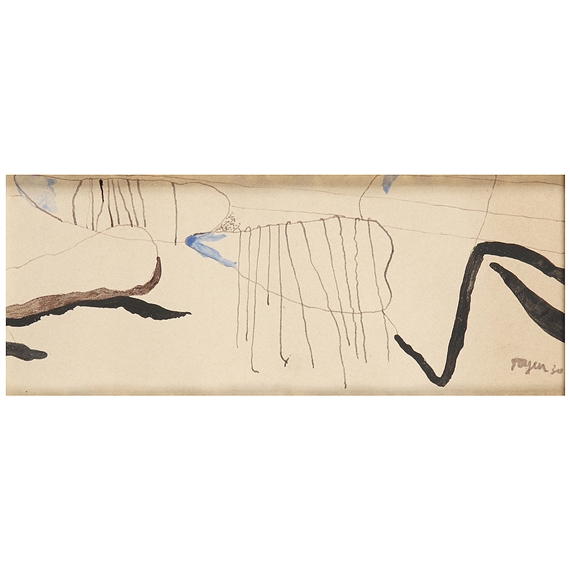 Composition by Toyen, 1930