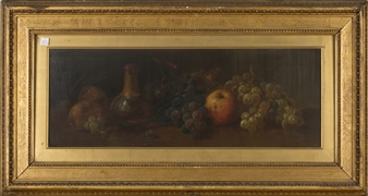 2 Works: Still Life Studies of Fruit - John Frank Swingler