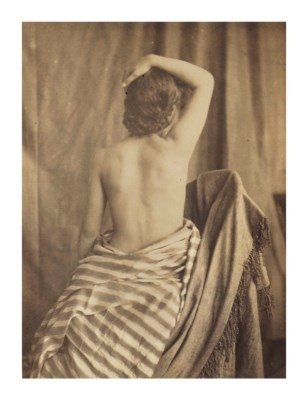 Model Posed by Delacroix by Eugène Durieu, 1853-1854