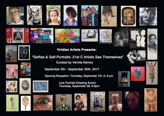 Selfies & Self-Portraits: 21st C Artists See Themselves - Viridian Artists Inc.