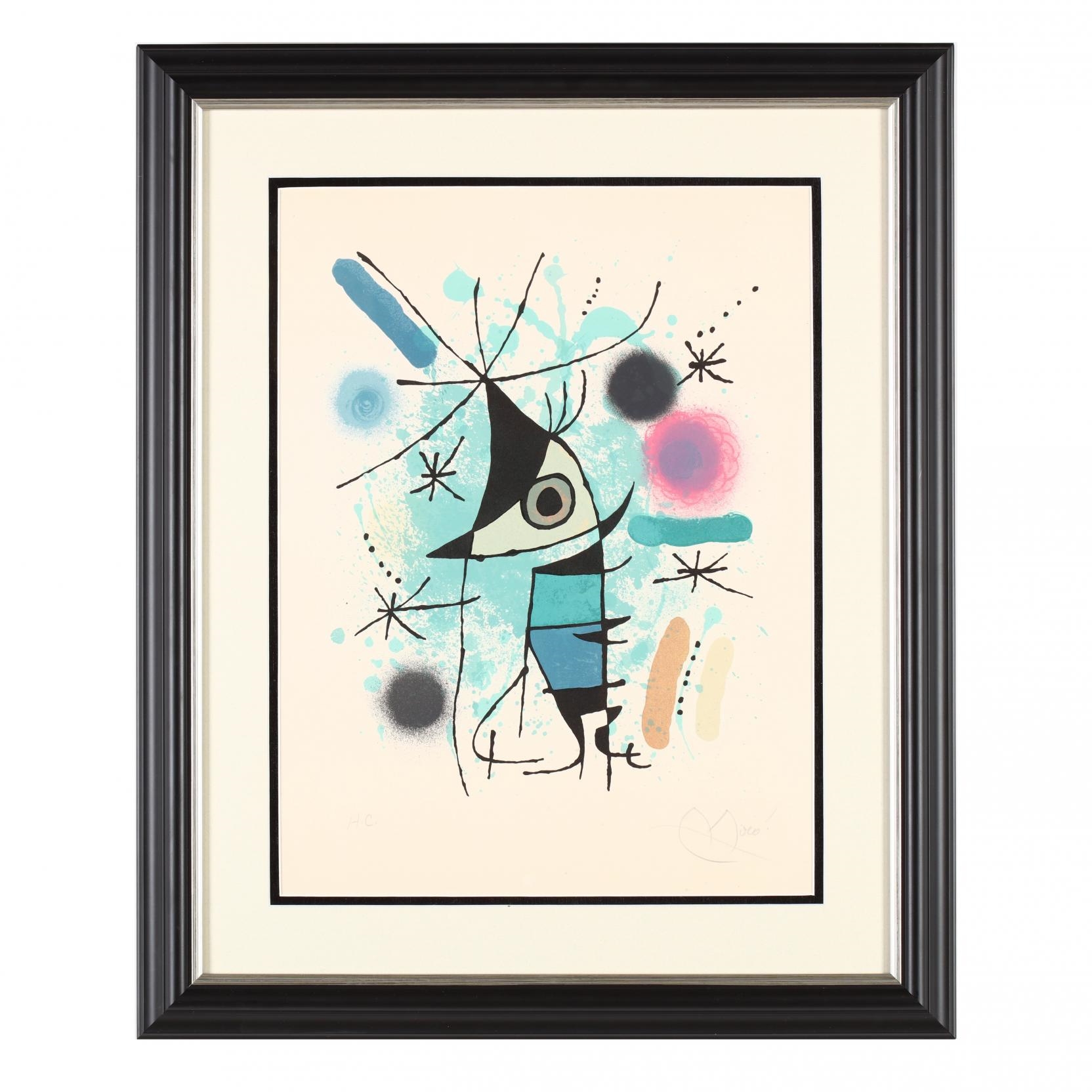 Joan Miró | Singing Fish from Miró Lithographe (1972) | MutualArt
