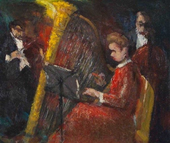 The Harpist by Jefferson Tester