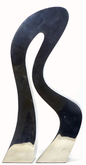 CHROMED METAL SCULPTURE - Gary Kahle