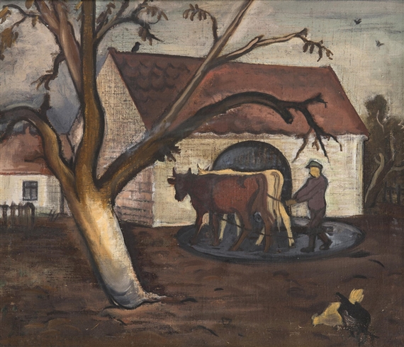 At the Farm by Vojtěch Sedláček