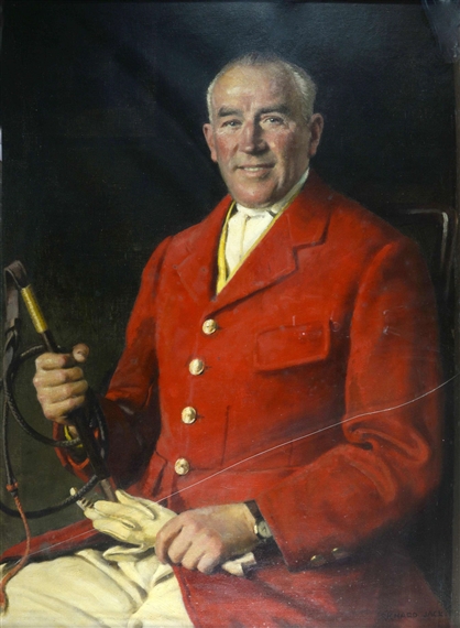 Richard Jack | Portrait of a huntsman | MutualArt