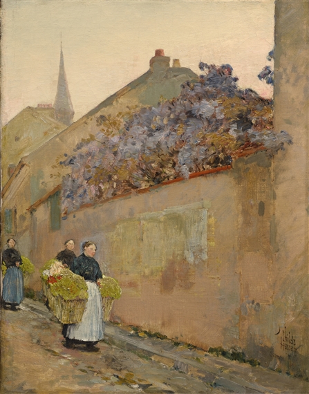 STREET SCENE IN SANNOIS