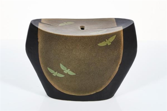 Large Ikebana Vase by Hiroe Swen, 1980s