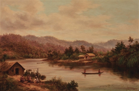William George Baker | Waikato River | MutualArt