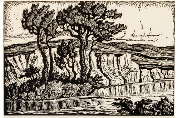 Sunshine Creek by Birger Sandzén, 1931