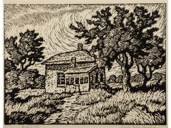 Smokey Valley Homestead by Birger Sandzén