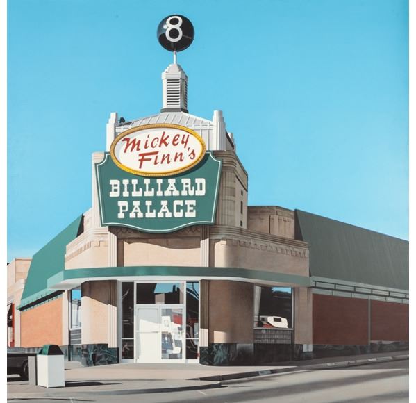 Artwork by Noel A. Mahaffey, Mickey Finn's, Made of Oil on canvas