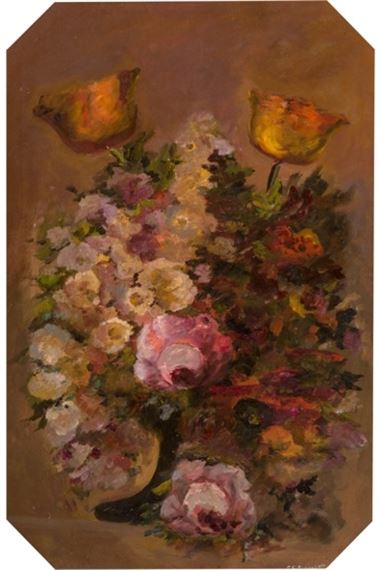 Still Life and Footed Bowl by Clara Pancoast