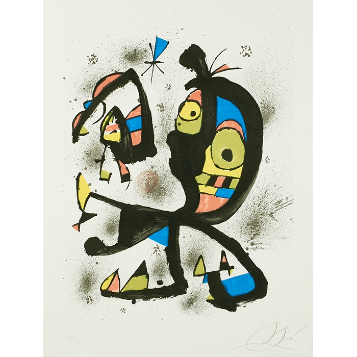 Obra Gr... Fica by Joan Miró, 1980