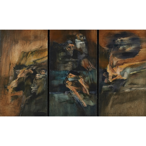 Study For Dies Irae by Paul Ripley Jenkins, 1964