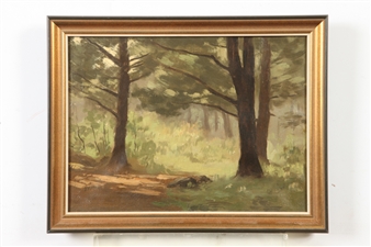 FOREST LANDSCAPE - Theodore Slafter