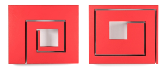 Doppelskulptur by Franz Pichler, 1988