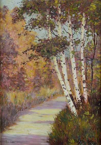 Aspen Lane by Bert Phillips