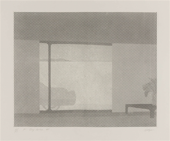 Dry Lake I-III by William Tillyer, 1971