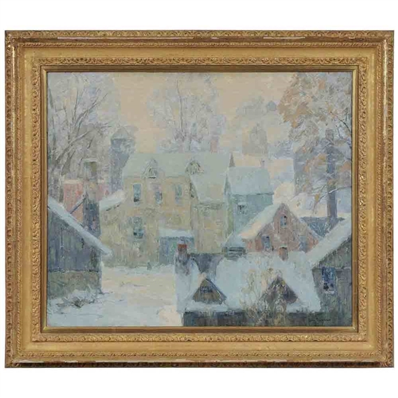 Morning Mists - Keene New Hampshire by John Fabian Carlson, 1925