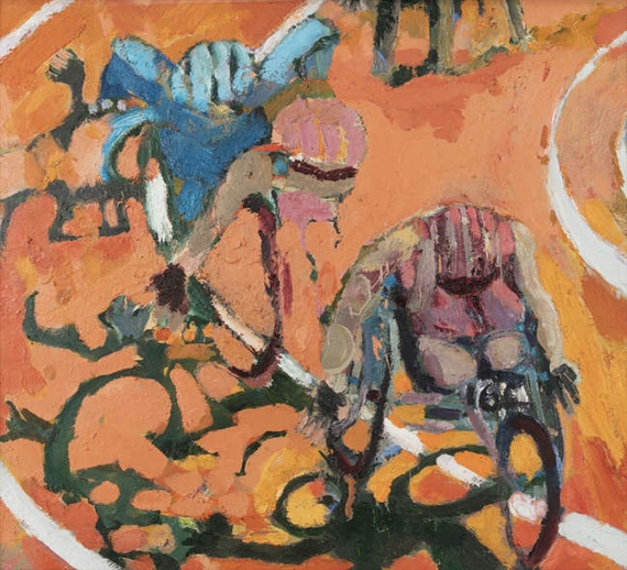 Chair Race by Simon McWilliams, 1995