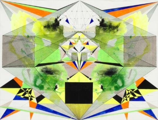 Artwork by Ferdinand Ahm Krag, Untitled, Made of Watercolour, Indian ink and pencil on paper