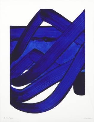 Artwork by Pierre Soulages, Sérigraphie No. 18, Made of Silkscreen in colours