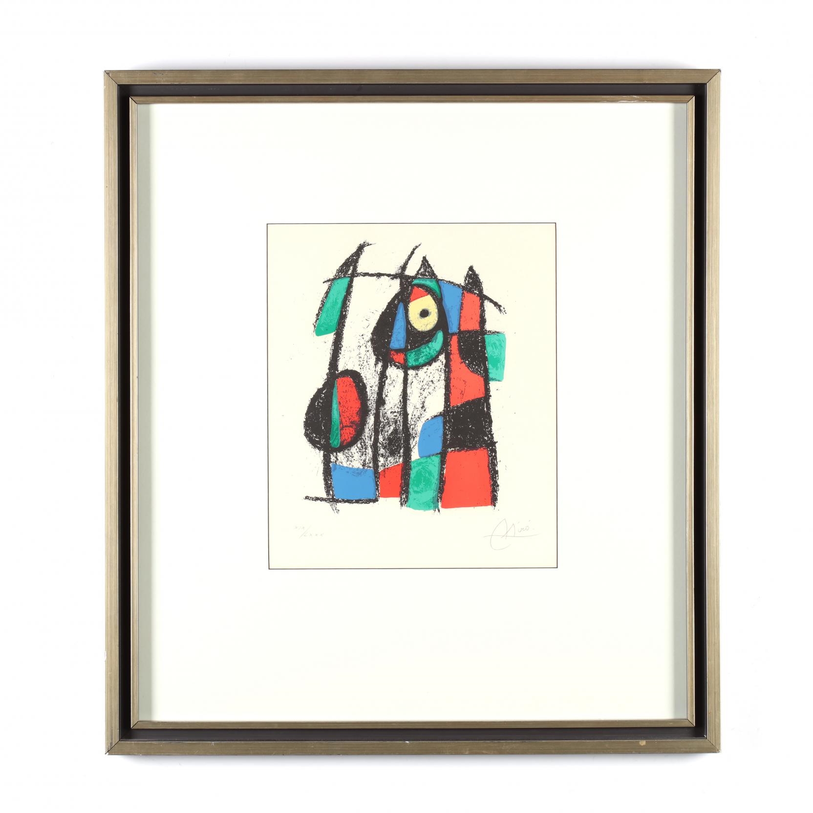 Joan Miró | Singing Fish from Miró Lithographe (1972) | MutualArt
