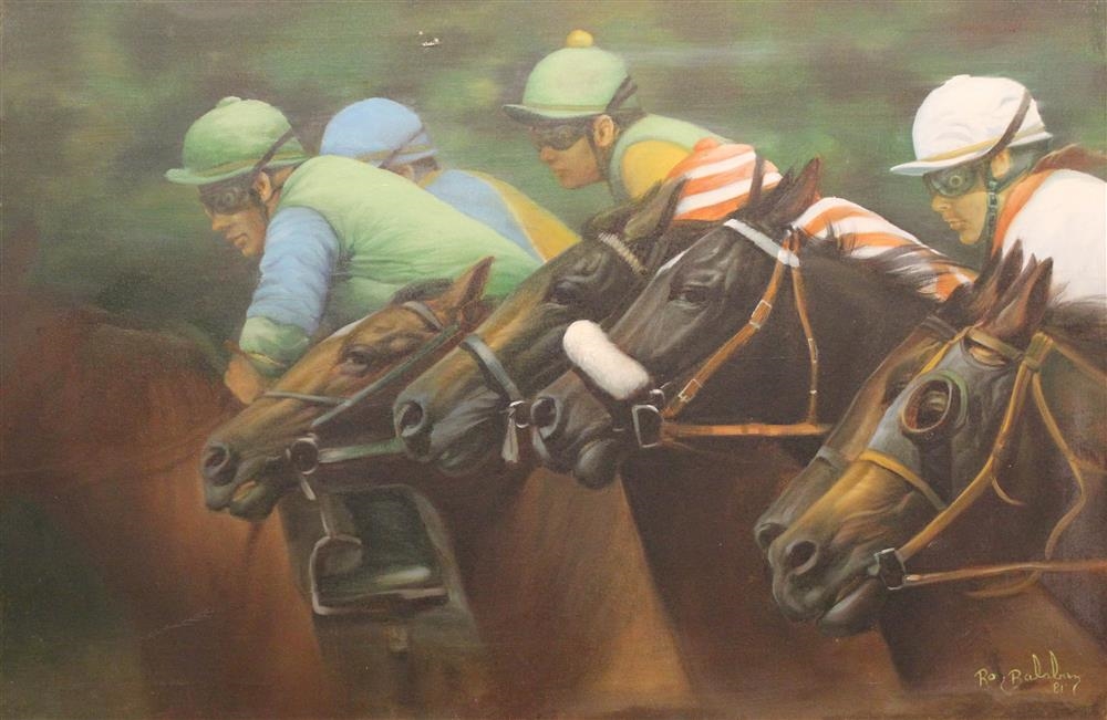 Ron Balaban | RACE HORSES (1981) | MutualArt