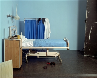 Installation view of Jo Broughton exhibition at Pioneer Works (PW).