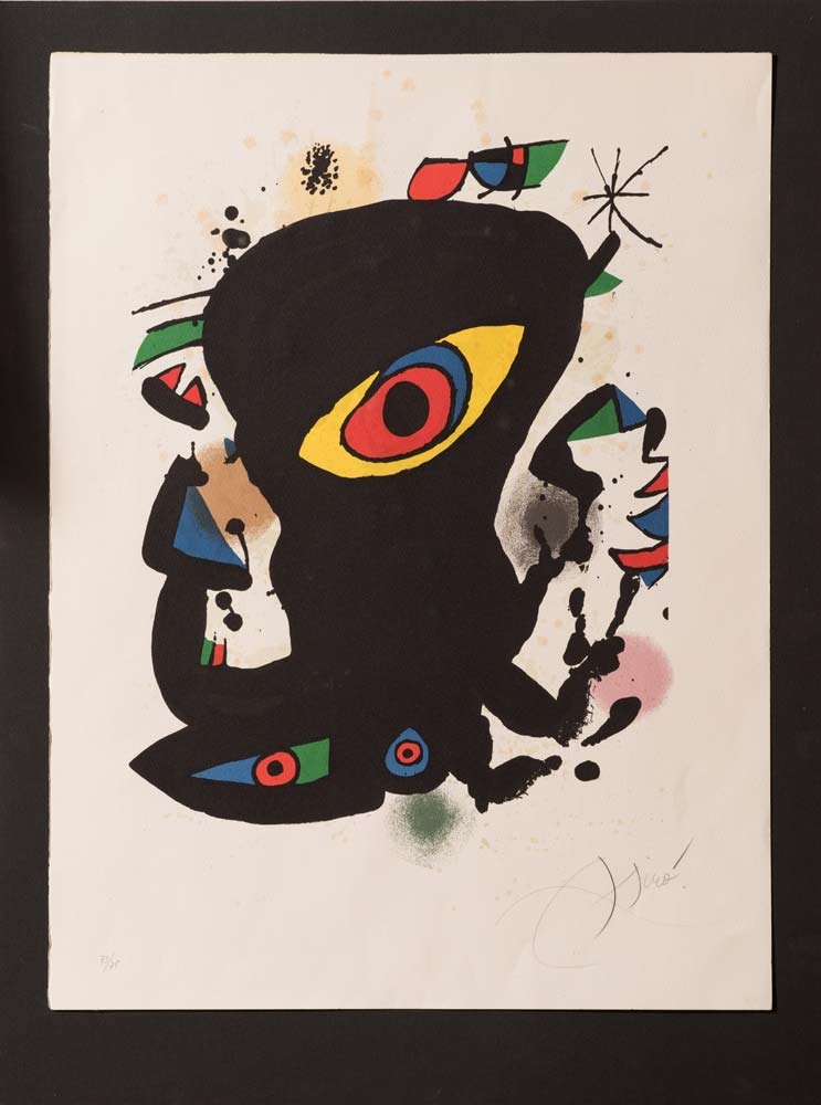Joan Miró Maeght in Barcelona (1974) MutualArt