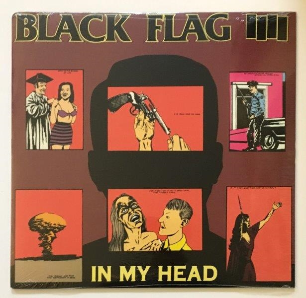 Black Flag - In my head by Raymond Pettibon, 1984