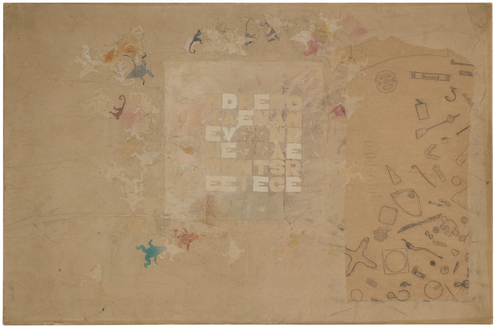 Alighiero Boëtti NIENTE DA VEDERE NIENTE DA NASCONDERE MutualArt