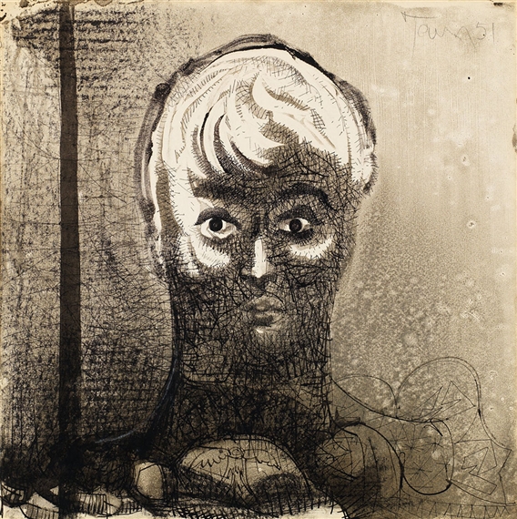 The Supernumerary by Harold Town, 1951