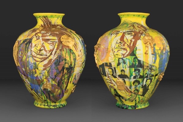 Artwork by Grayson Perry, I Want To Be An Artist, Made of glazed earthenware