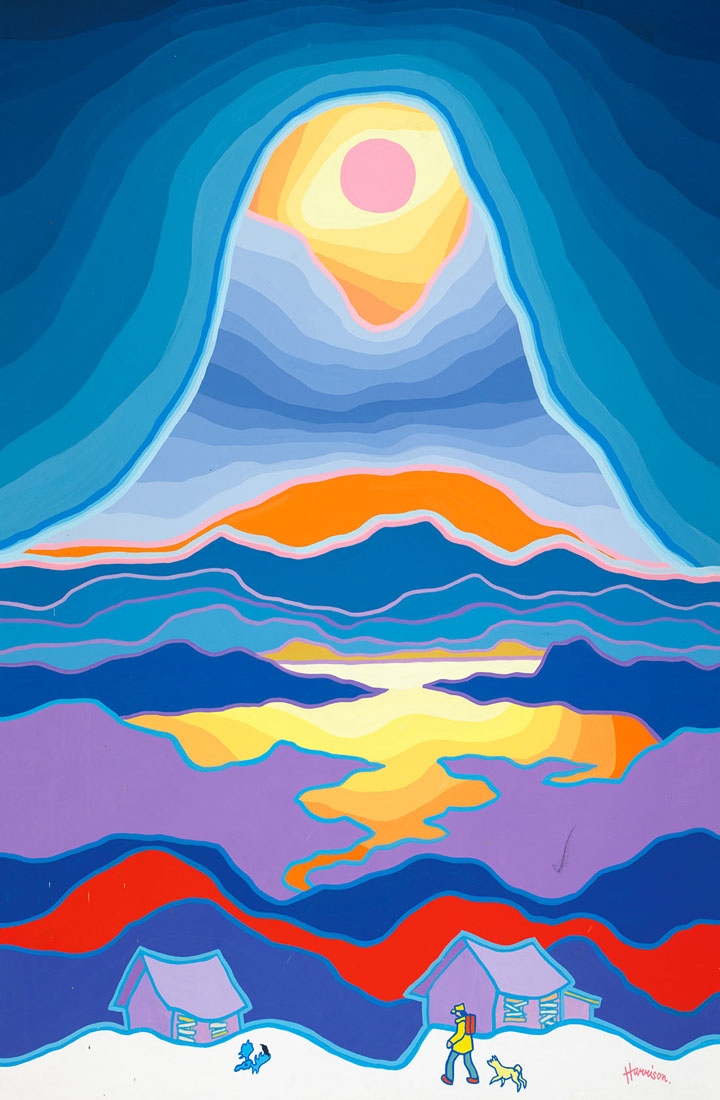 Ted Harrison The Loner MutualArt