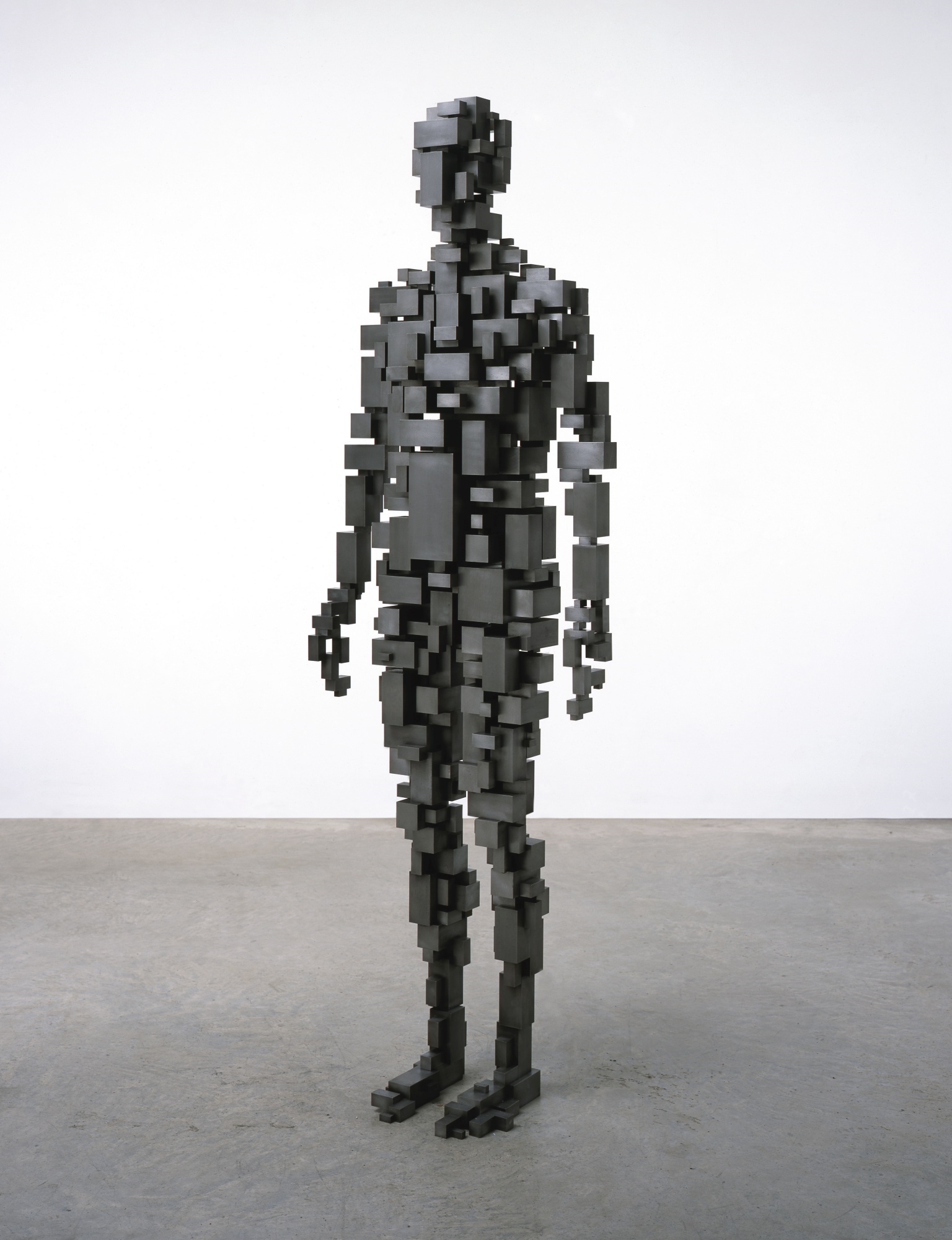 Artwork by Antony Gormley, SUBLIMATE VI, Made of variable mild steel blocks